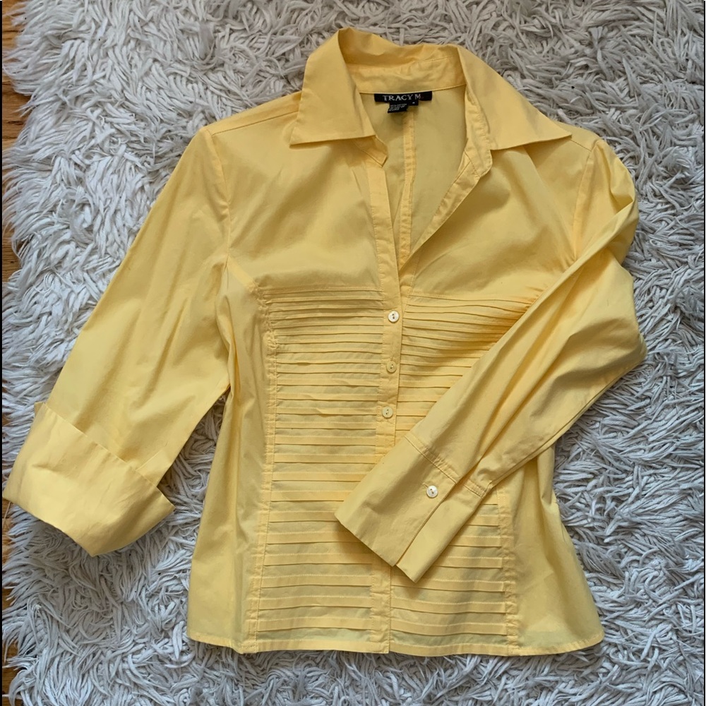 A buttoned up shirt
